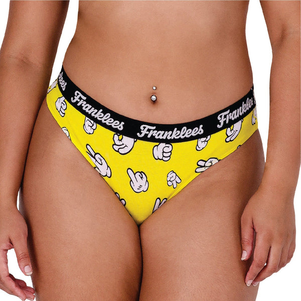 Bikini Brief | Soft Cotton | Cartoon Hands