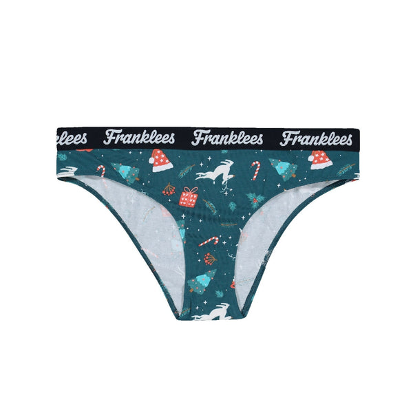 Bikini Brief | Soft Cotton | Happy Holidays