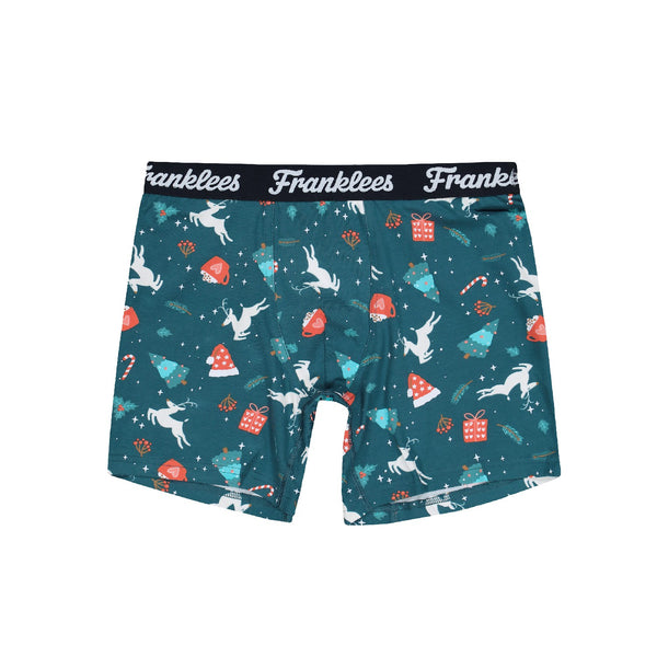 Boxer Brief | Soft Cotton | Happy Holidays