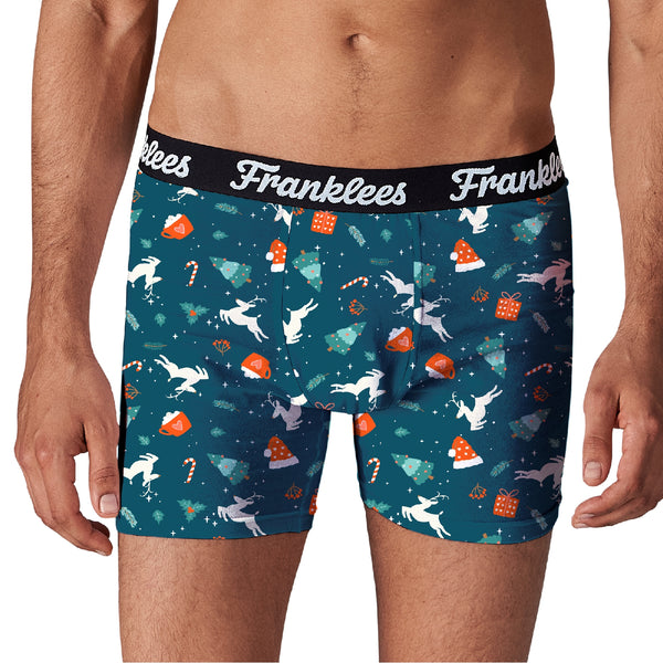 Boxer Brief | Soft Cotton | Happy Holidays