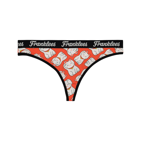 Thong | Soft Cotton | Lucky Cat