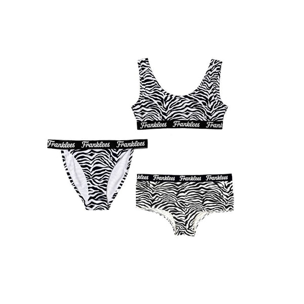 Zebra | Soft Cotton | 3 Pack | ZZ Bottoms and Top