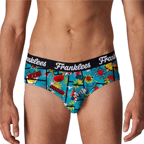 MENS BRIEFS - BOOM KAPOW! - Franklees UK