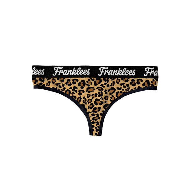 Shop Ladies G-String - Leopard – Franklees Underwear UK – Franklees UK